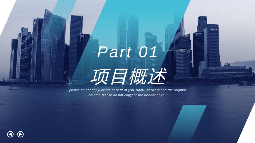 大气商务项目计划书PPT模板3