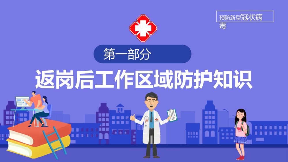 返岗复工自我预防新冠病毒预防PPT模板4