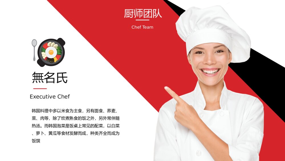 韩国料理连锁加盟介绍PPT模板7