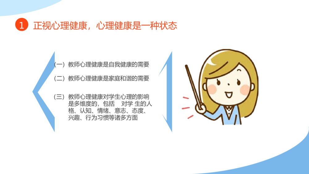 教师心理健康压力情绪管理PPT模板6