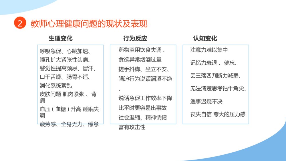 教师心理健康压力情绪管理PPT模板10