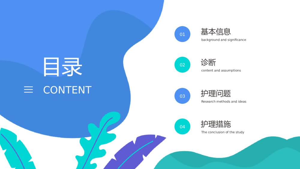 医院病房护理查房培训PPT模板2