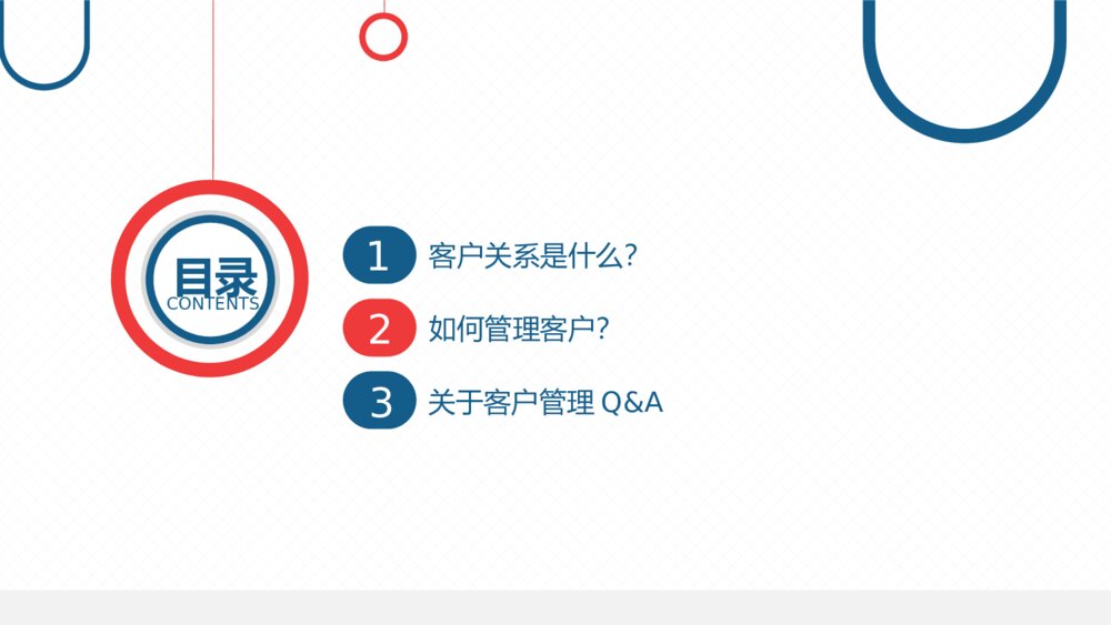 公司客户关系管理培训PPT模板3
