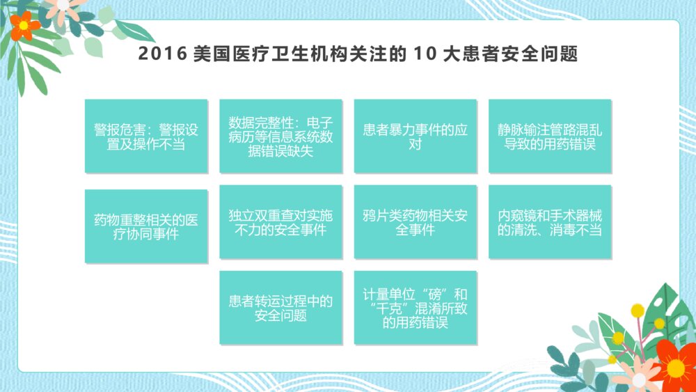 温馨人文关怀与优质护理宣传PPT模板9