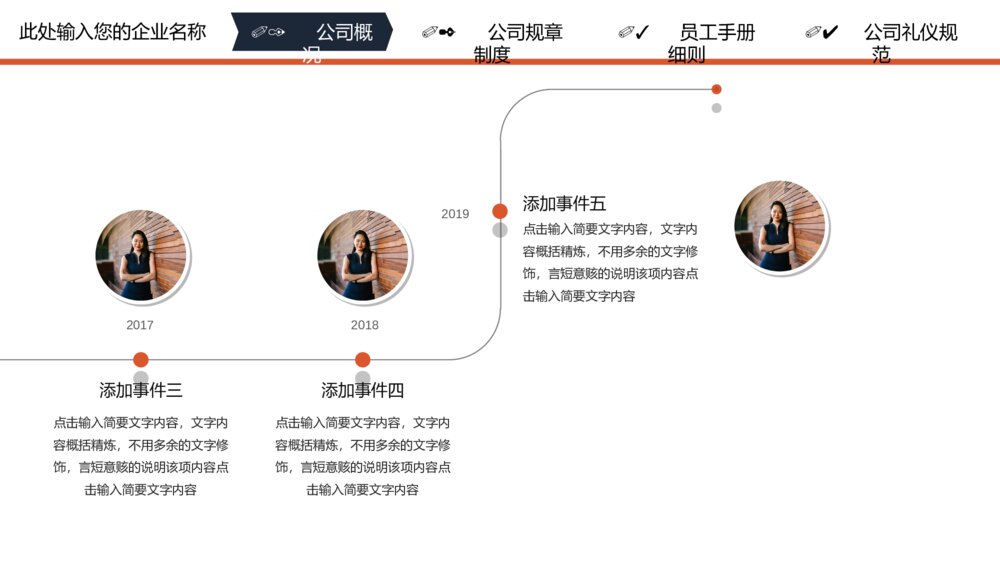 公司员工新入职培训课件PPT模板6