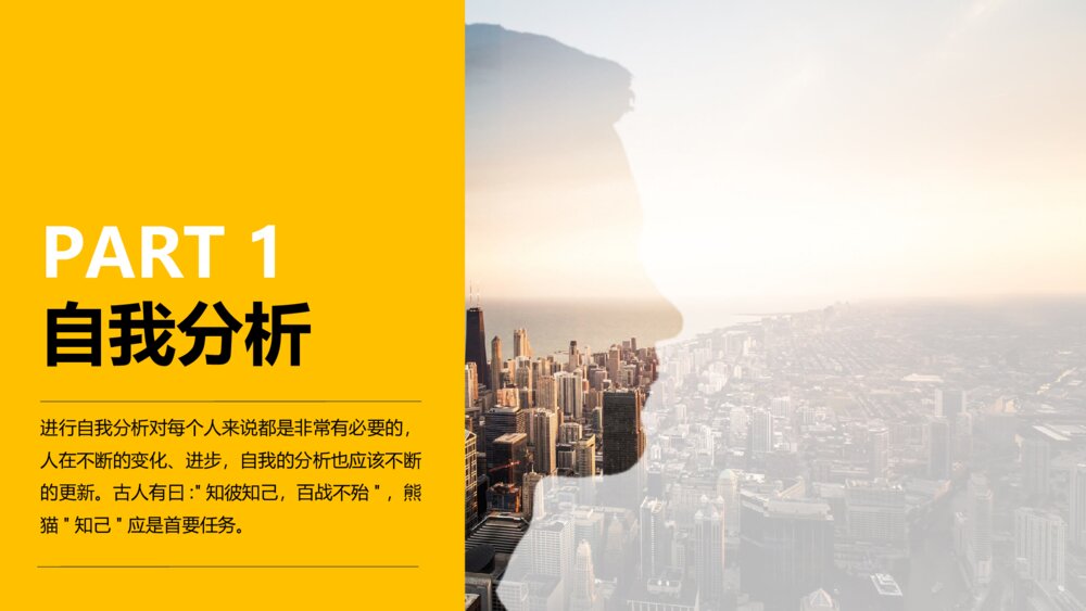 撕纸效果大学生职业生涯规划PPT模板4