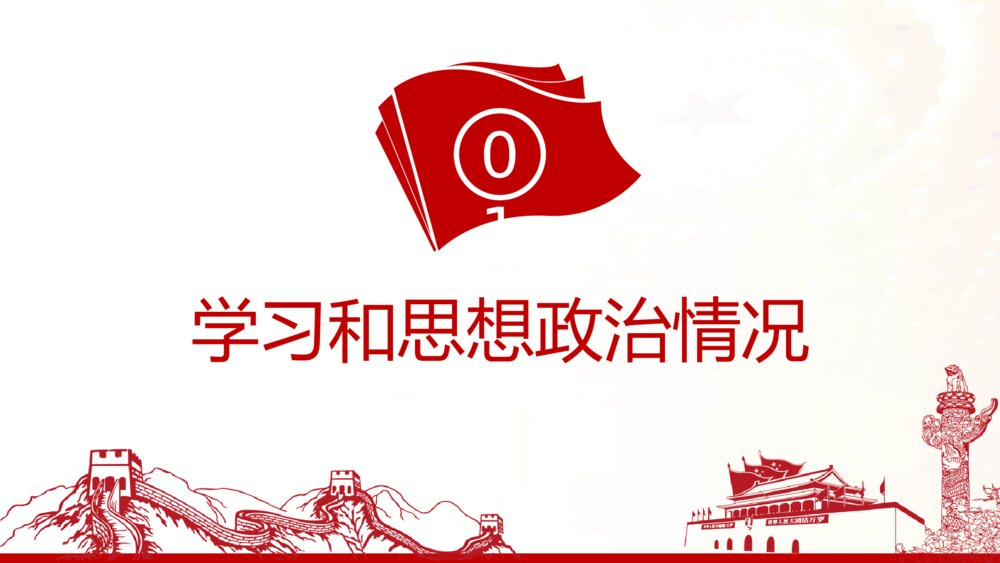 支部述职述廉述责报告PPT模板4
