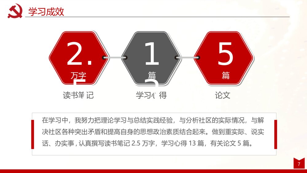支部述职述廉述责报告PPT模板7