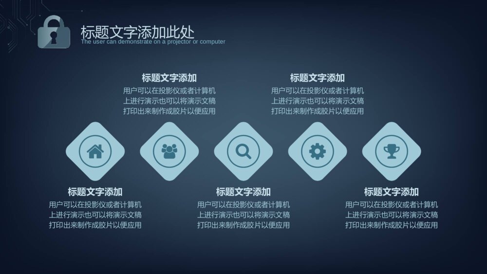 网络公司网络安全工作汇报PPT模板7