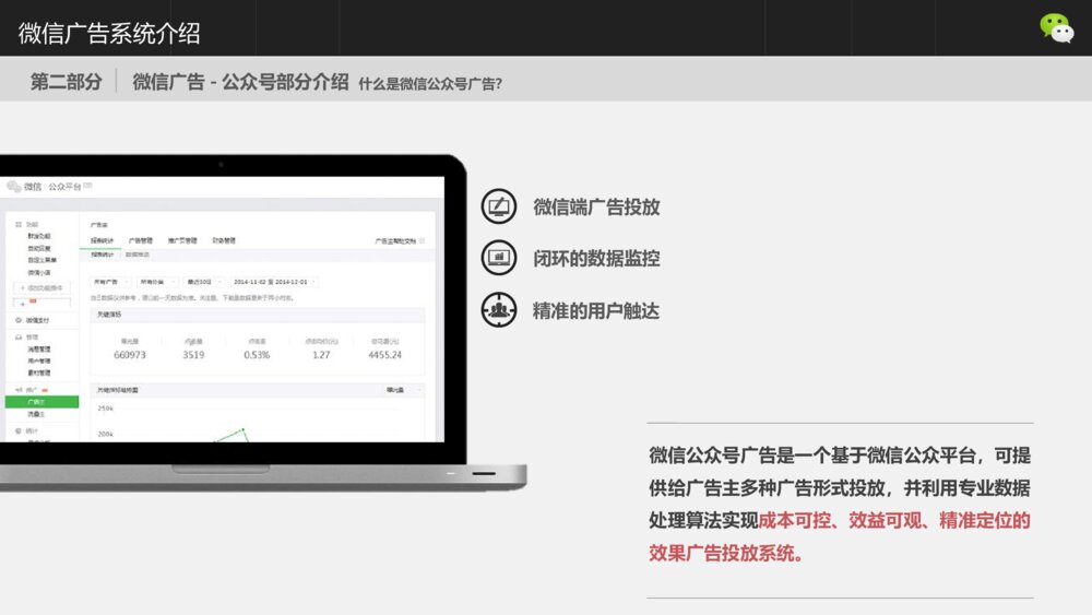 微信广点通系统介绍演示PPT模板8