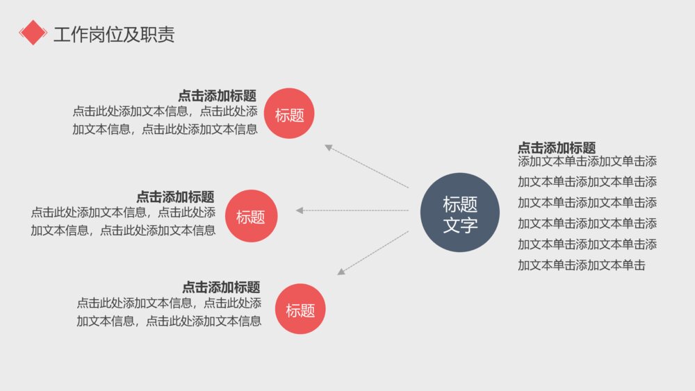 极简试用期转正述职报告PPT模板4