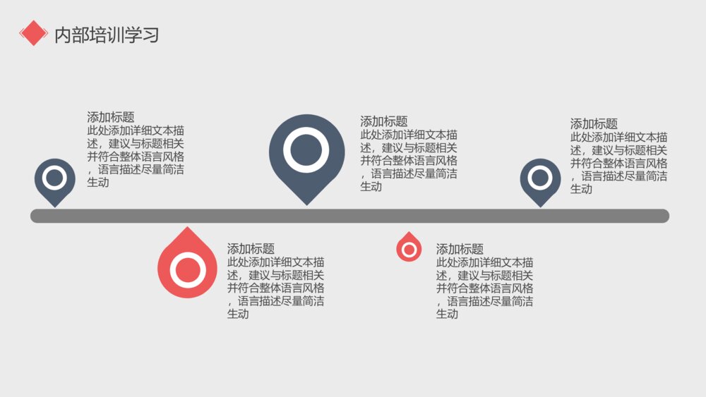 极简试用期转正述职报告PPT模板5