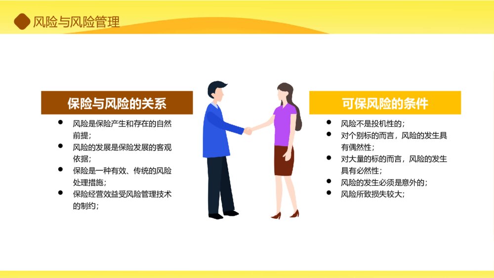 金融理财保险知识培训PPT模板9