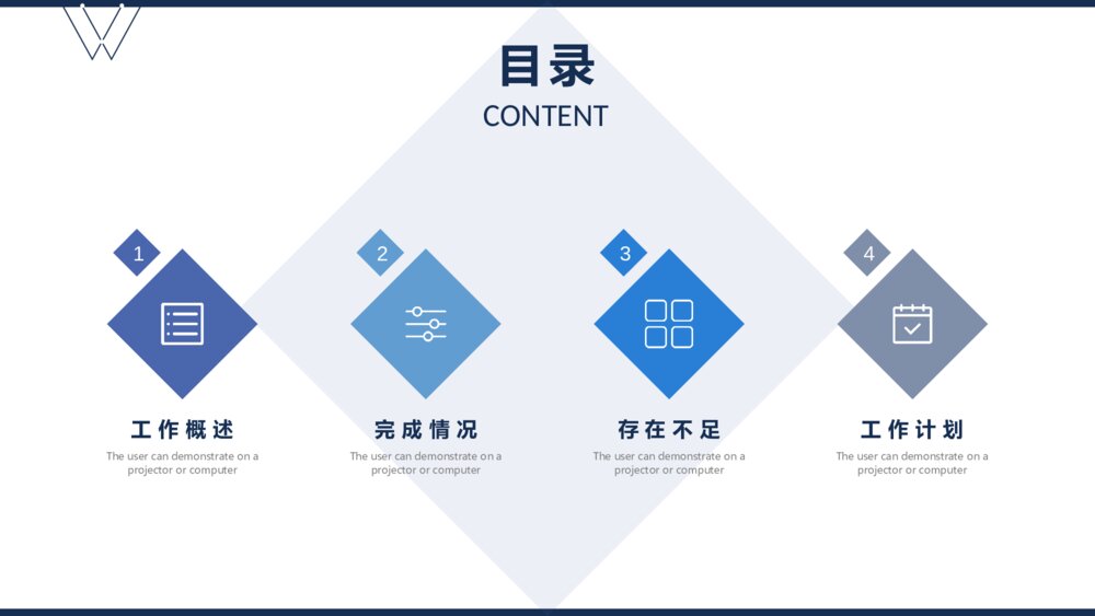 简约大气商务汇报PPT模板2