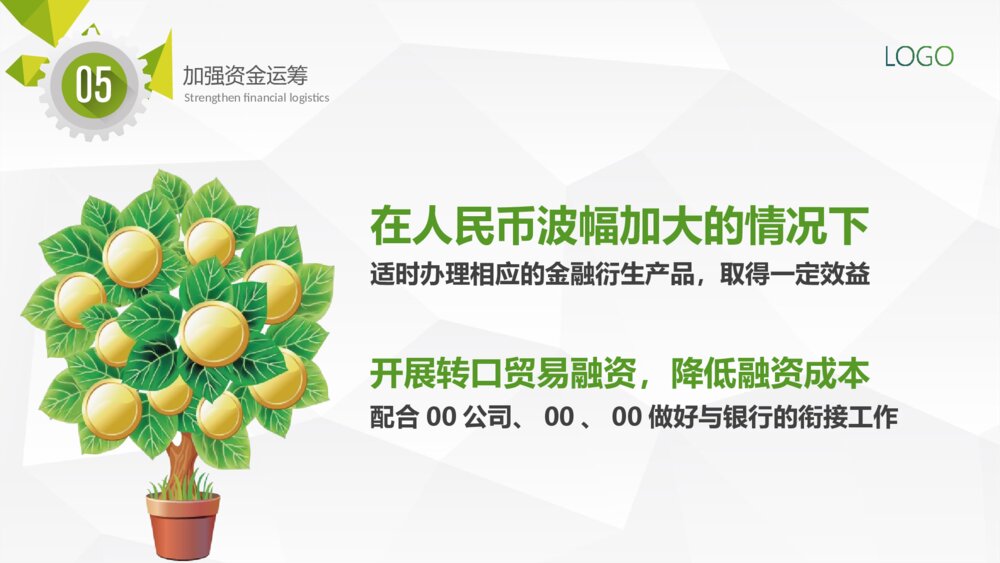 微立体财务部门年中总结汇报及年度计划ppt10