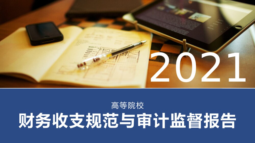院校财务收支规范与审计监督PPT模板1