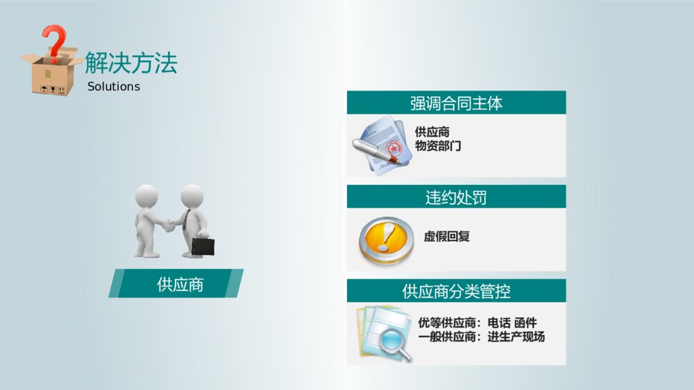 商务简约物流采购仓储流程说明工作汇报ppt8