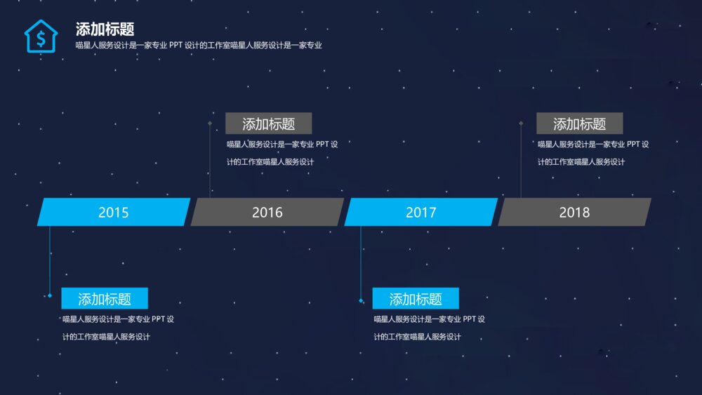 精美创意星空酷炫工作总结商业汇报路演创业计划书ppt5