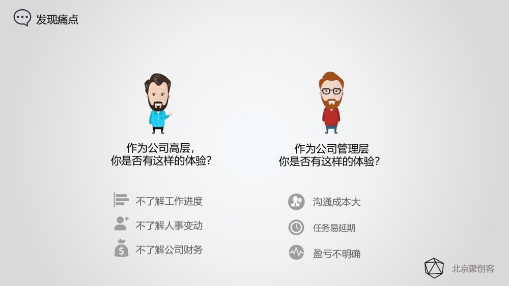 灰色企业服务软件融资商业计划书科技风图文并茂ppt3