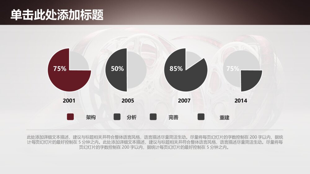 电影传媒工作汇报总结计划动态PPT模板7
