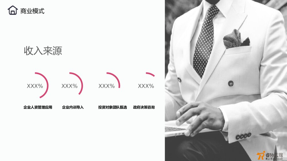 大数据公司精品商业计划书商务风格ppt模板9