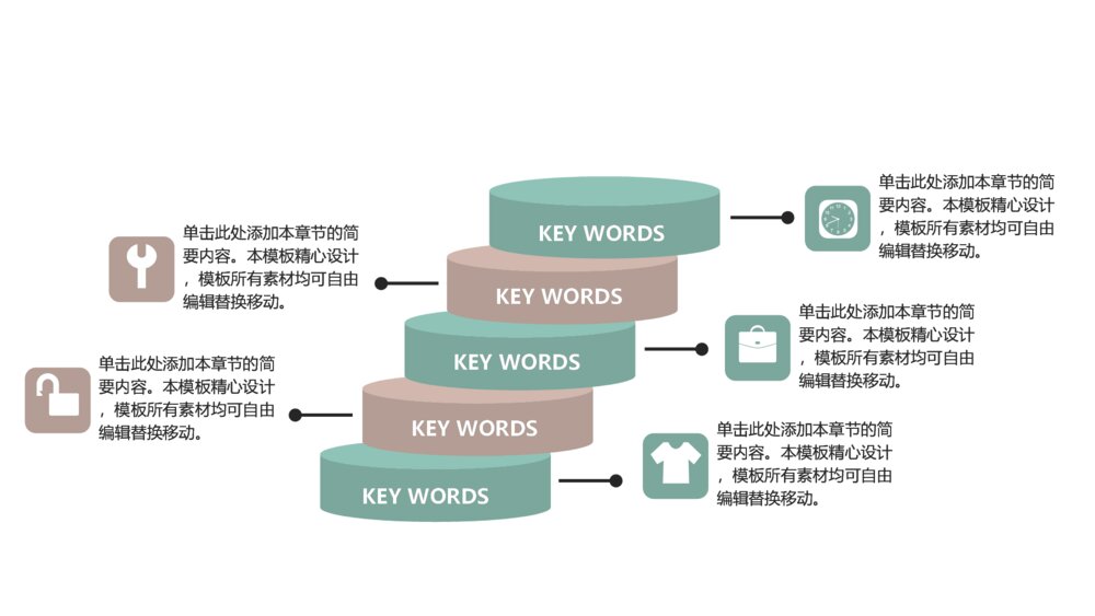 清雅简约风商业计划书通用PPT模板8