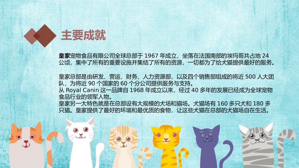 宠物企业精品融资商业计划书温馨淡蓝色ppt模板6