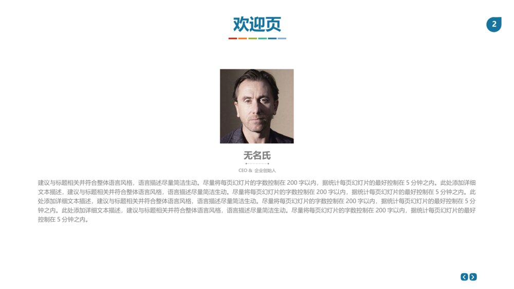 大气简约公司介绍商业计划书动态PPT模板2