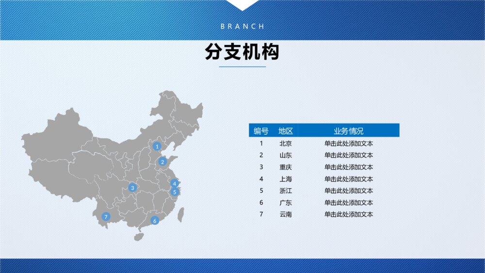 蓝色大气欧美商务通用企业简介PPT模板6