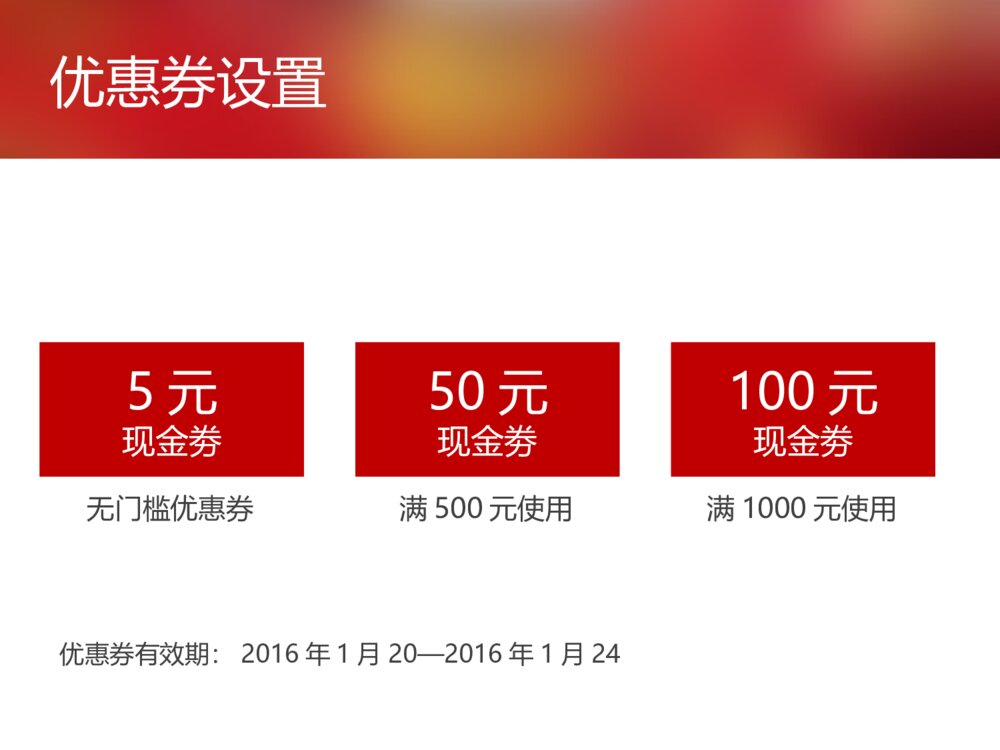 电商天猫年货节商品促销方案ppt模板2