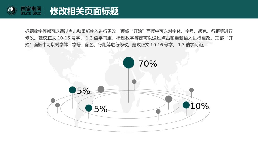 精美全面国家电网总结报告PPT通用设计6
