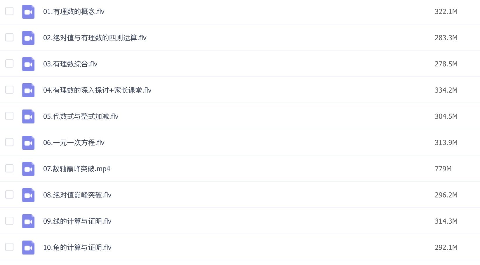 2020暑】六年级升初一数学目标班 （朱韬）