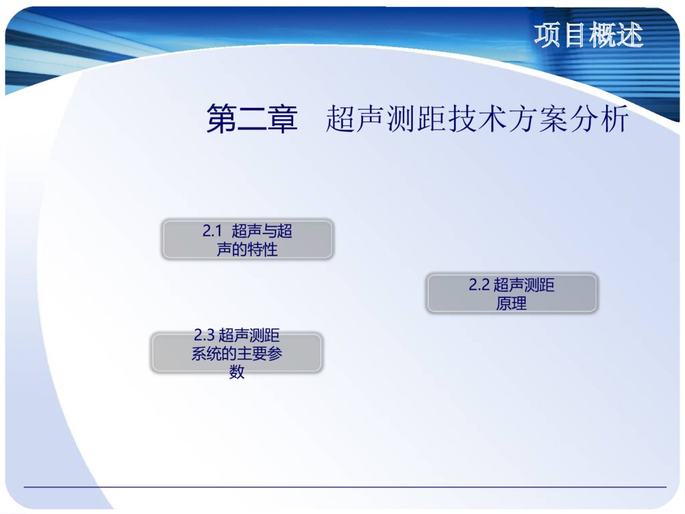 高精度超声波测距仪的设计和实现答辩PPT6