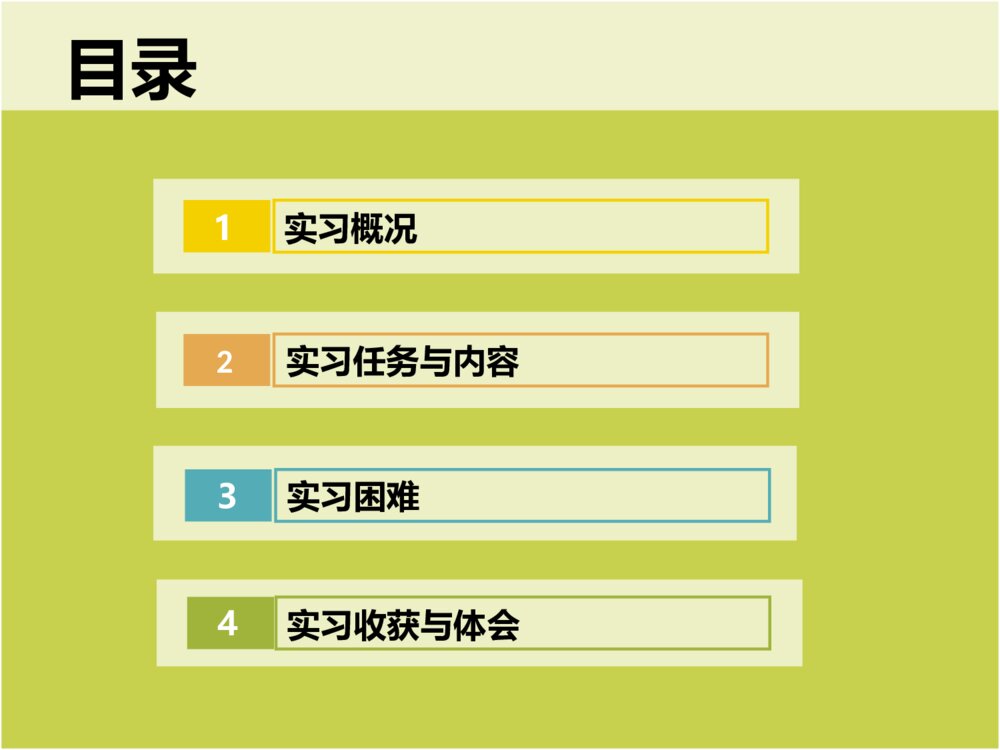 培训助理顶岗实习报告答辩PPT课件下载2