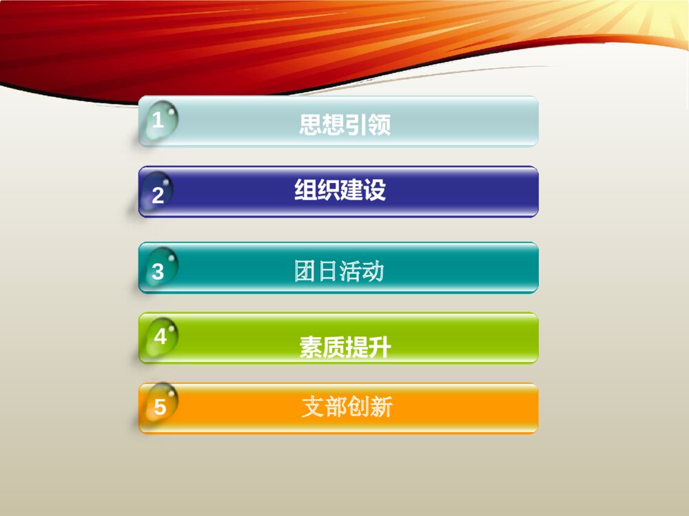 五四红旗团支部申报答辩PPT课件下载2