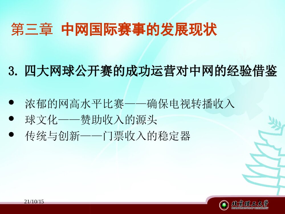 中网国际赛事营销策略研究_工商管理硕士答辩ppt下载9