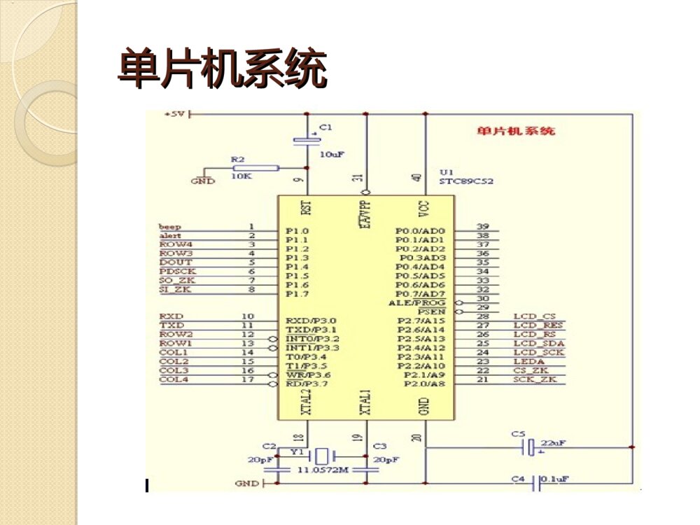 基于单片机的电子秤设计答辩PPT课件下载10