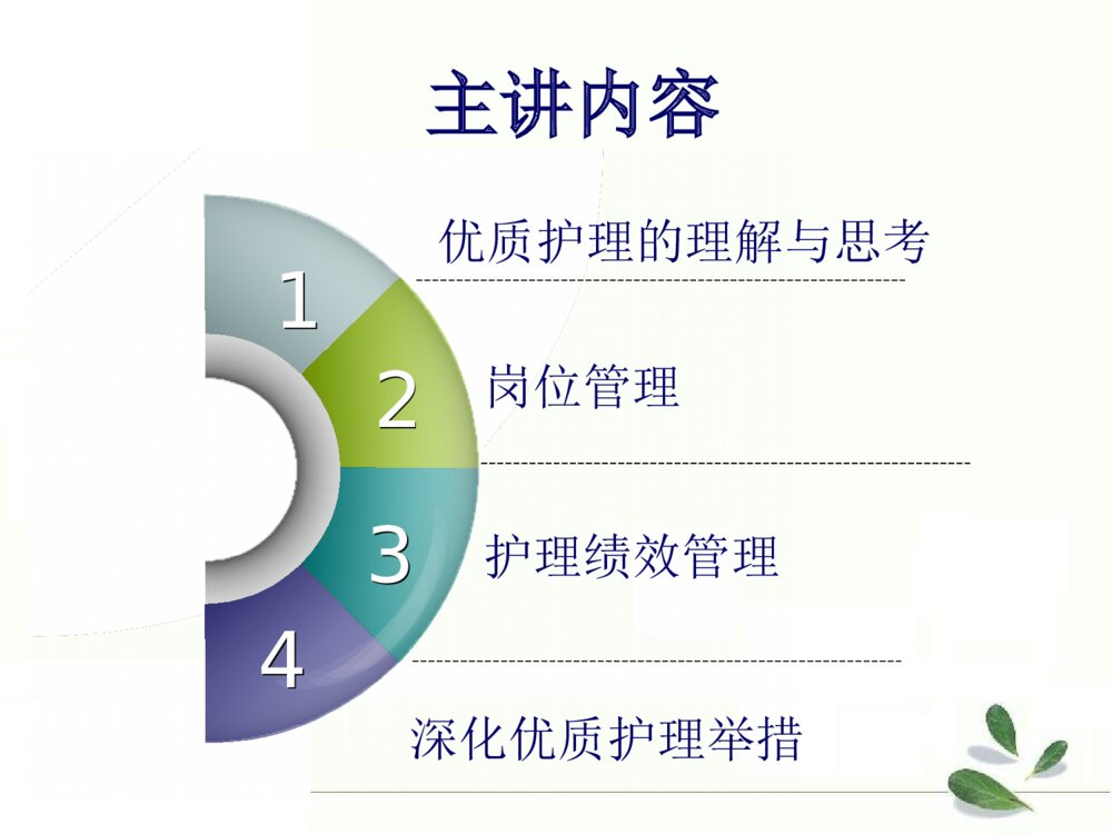 优质护理服务重在内涵建设培训ppt课件下载2
