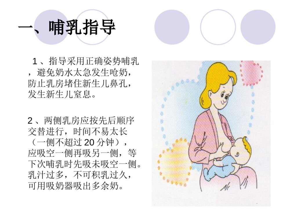 产科母乳喂养及乳房护理ppt课件下载2