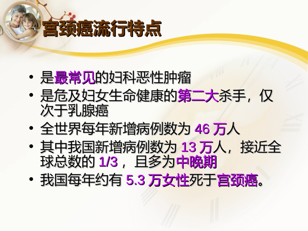 宫颈癌患者化疗的护理查房ppt课件下载9