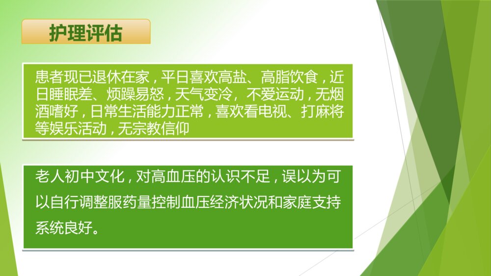 高血压患者的个案护理ppt课件下载5