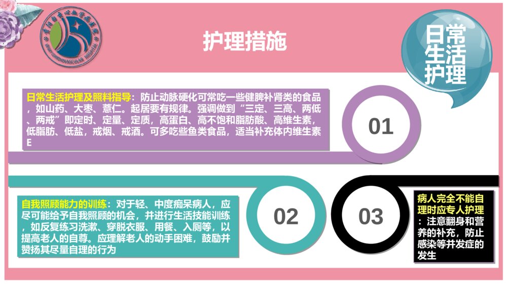 老年痴呆病人的护理ppt课件10