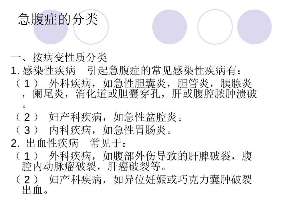 急腹症术后护理ppt课件下载3