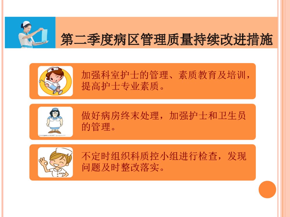 护理质控总结汇报ppt课件下载7