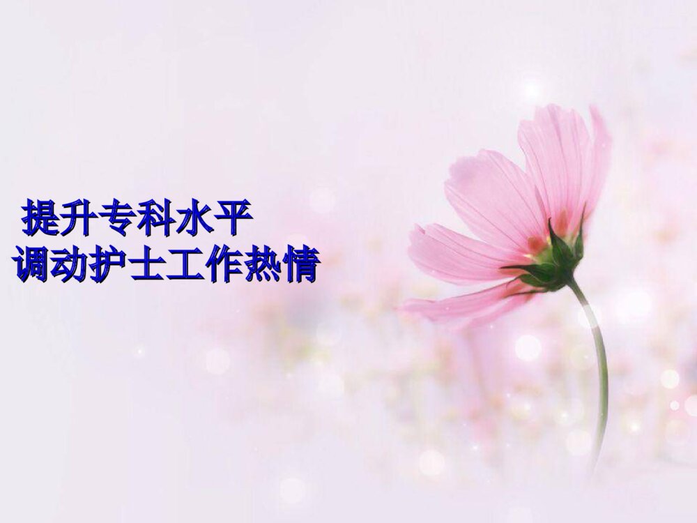 如何提高护理人员基本素养PPT课件5