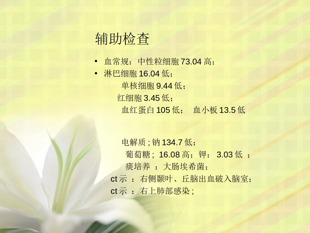 丘脑出血护理查房ppt课件4
