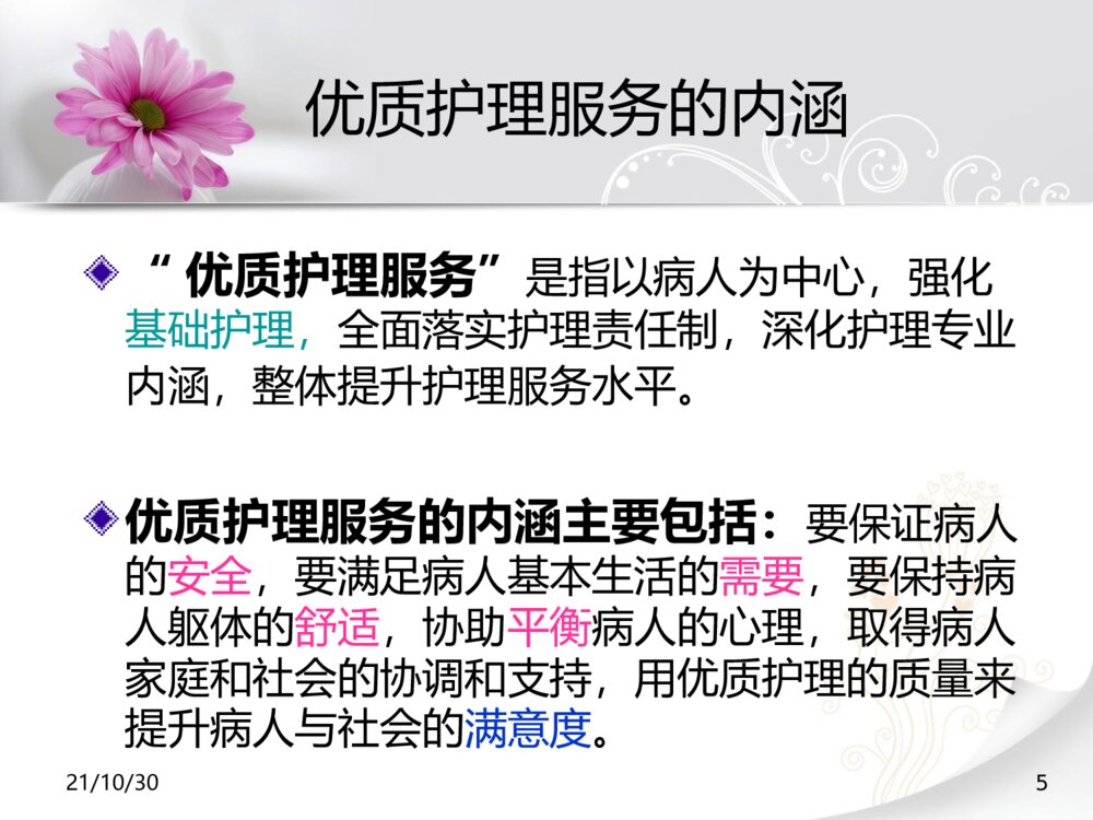 优质护理服务培训ppt课件下载5