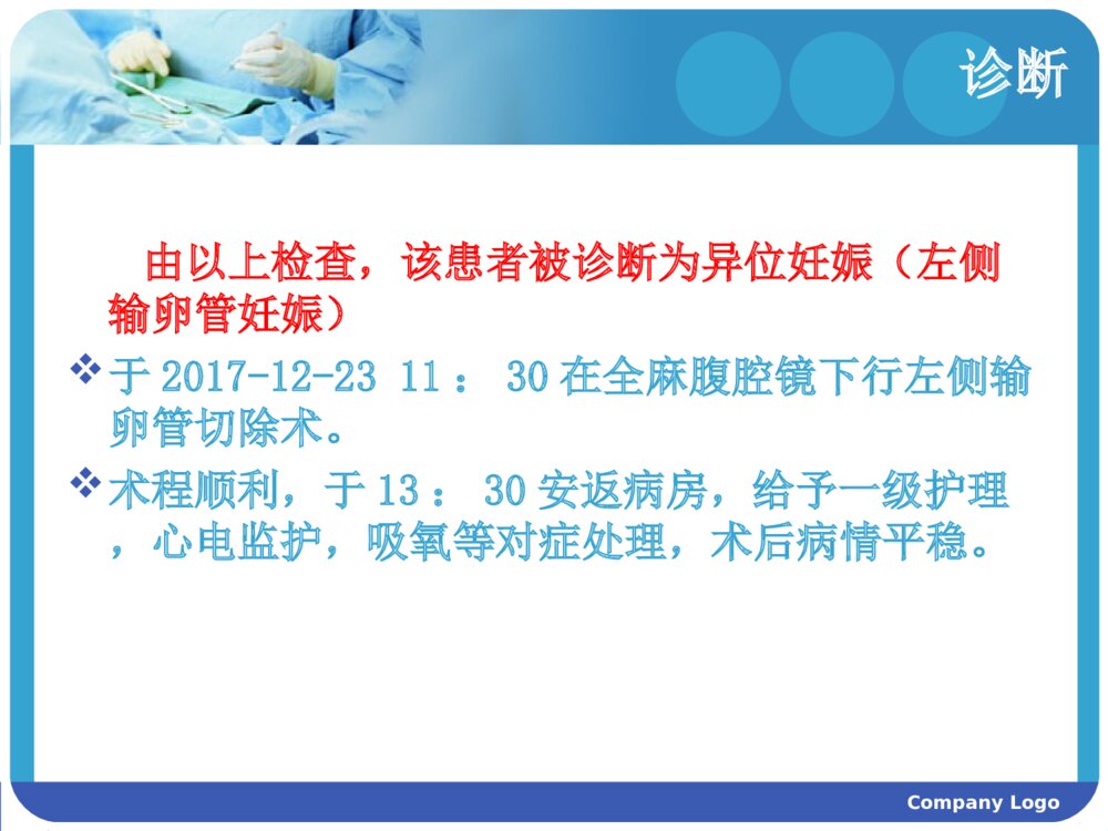 妇产科-异位妊娠的治疗与护理ppt课件下载9