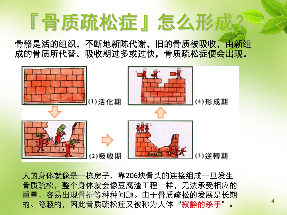 骨质疏松的科普ppt课件4