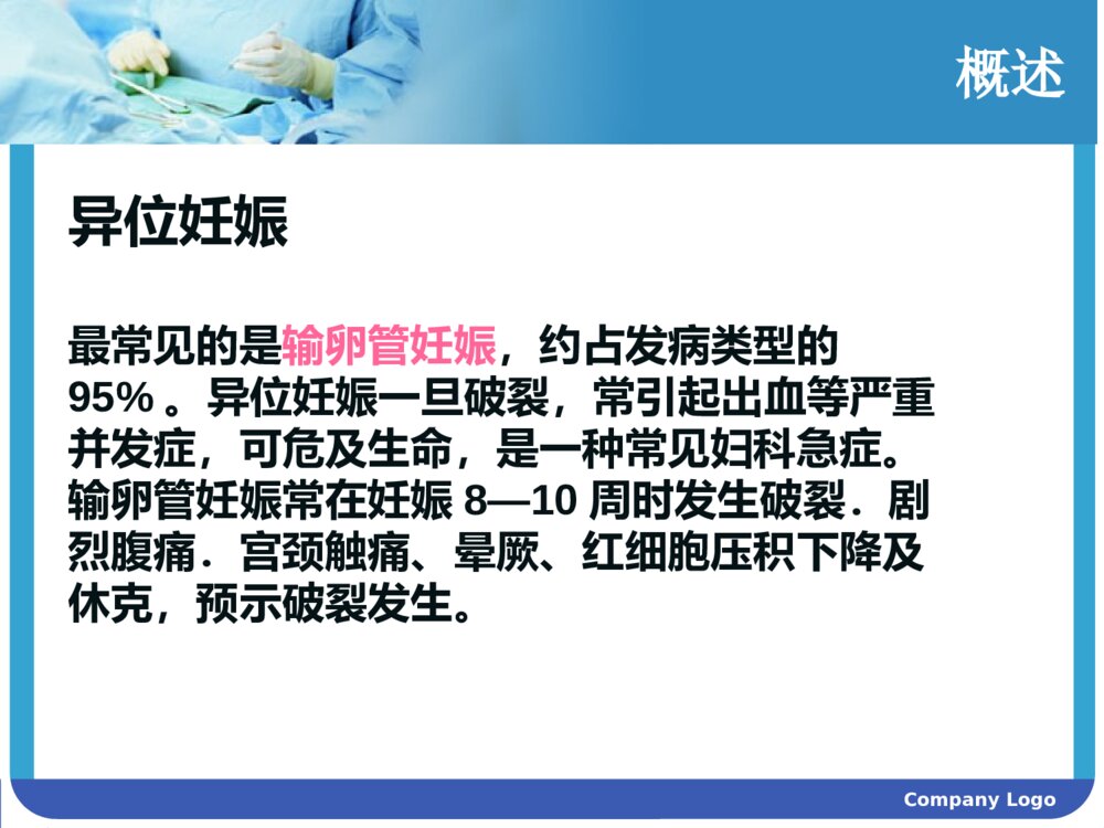 妇产科宫外孕护理查房ppt课件9